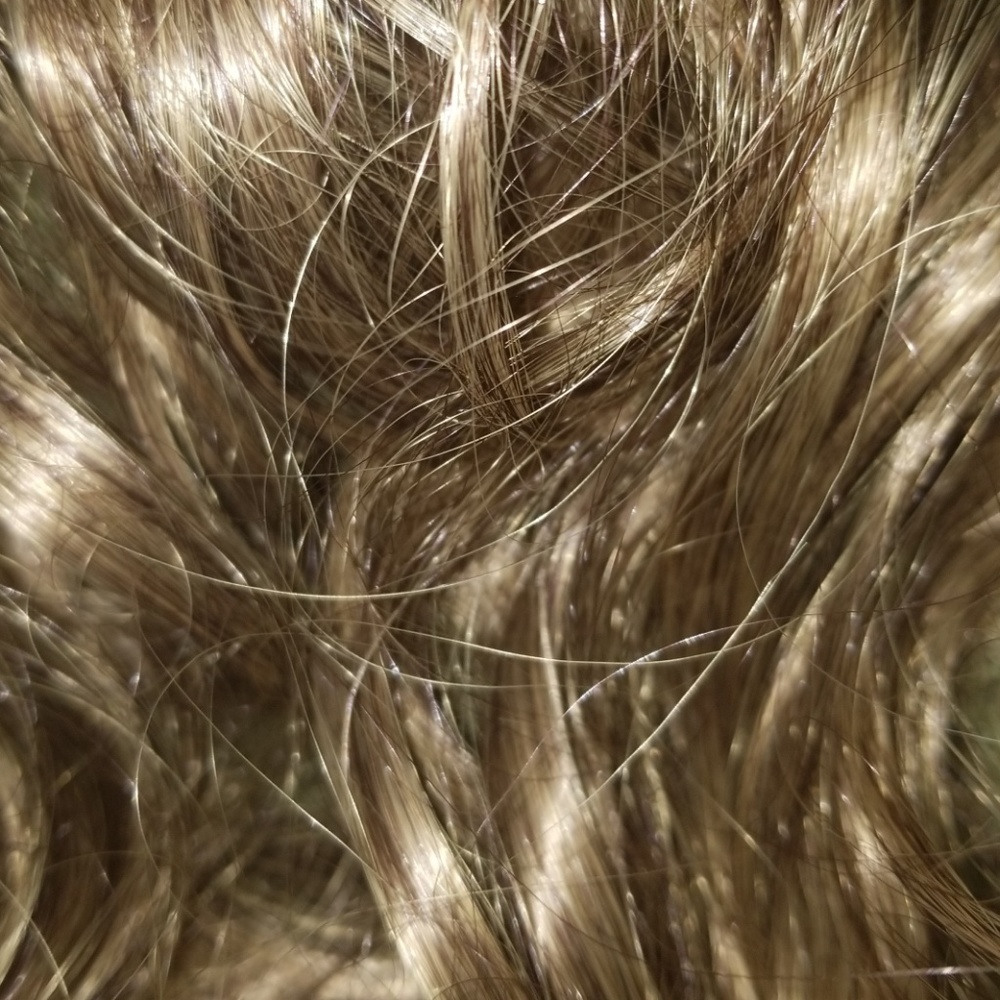 Synthetic hair extensions